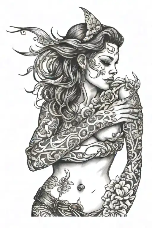 Sexual Assault Survivors tattoo design idea