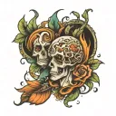 bipolar disorder related tattoo design idea