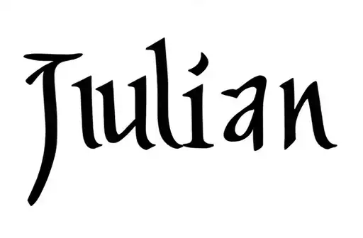 "Julian" tattoo design idea