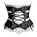 Garter Belts tattoo design idea