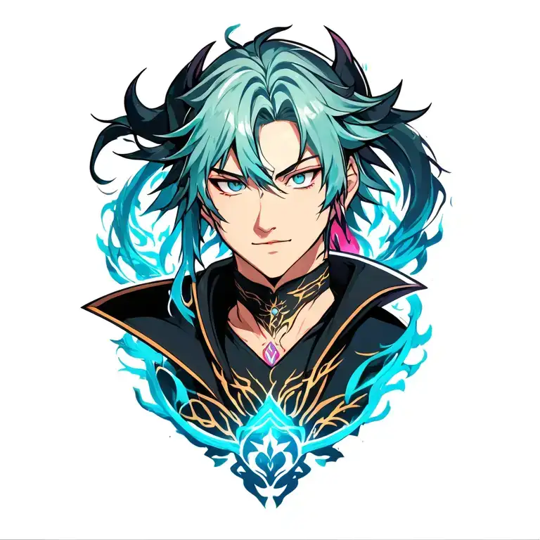 Zenitsu demon slayer tattoo design idea