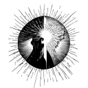 the light will always overcome the darkness  tattoo design idea