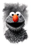 elmo tattoo design idea