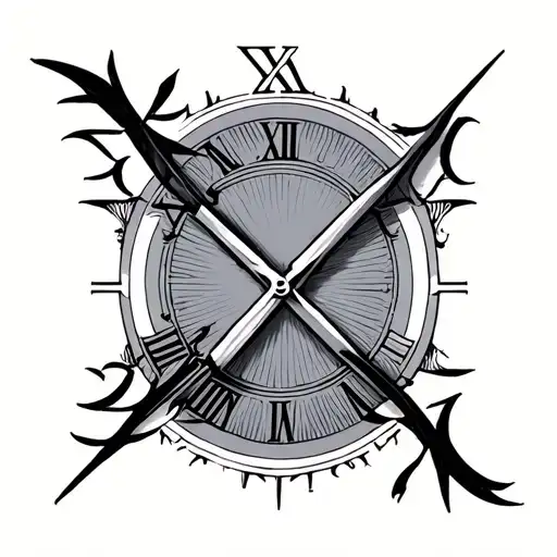 2006 Roman Numerals tattoo design idea