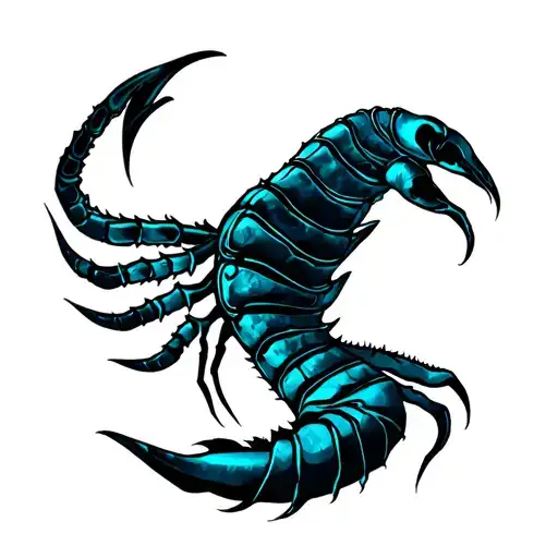 aquarius woman scorpio man soulmate tattoo design idea