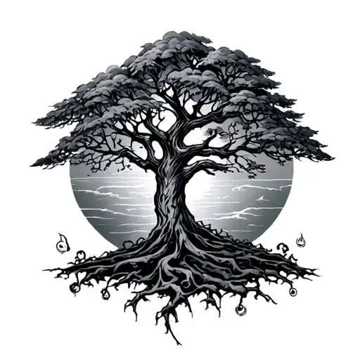 seasons dont fear changing times growth tattoo design idea