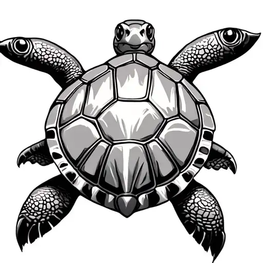 turtle for women on the forearm tattoo design idea