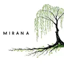 weeping willow tree with the name miranda tattoo design idea