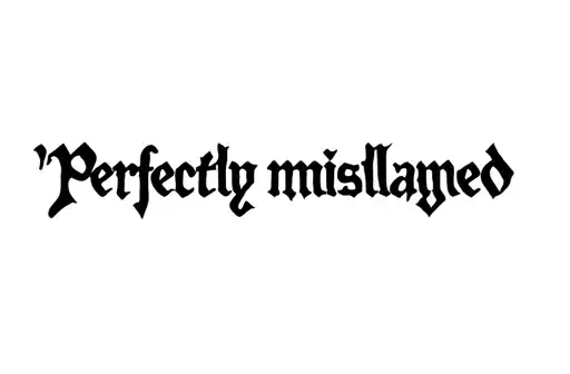 "Perfectly misaligned " tattoo design idea