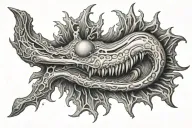 Anus tattoo design idea