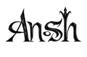 "Ansh" tattoo design idea
