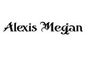 "Alexis Meghan" tattoo design idea