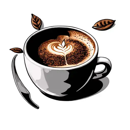 .ne c# cofee tattoo design idea