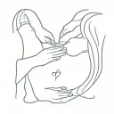 Best friend breakup secret love forever  tattoo design idea