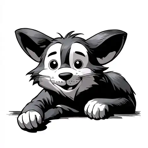 Calvin And Hobbes tattoo design idea