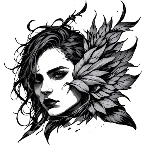 harsh and lavi tattoo design idea