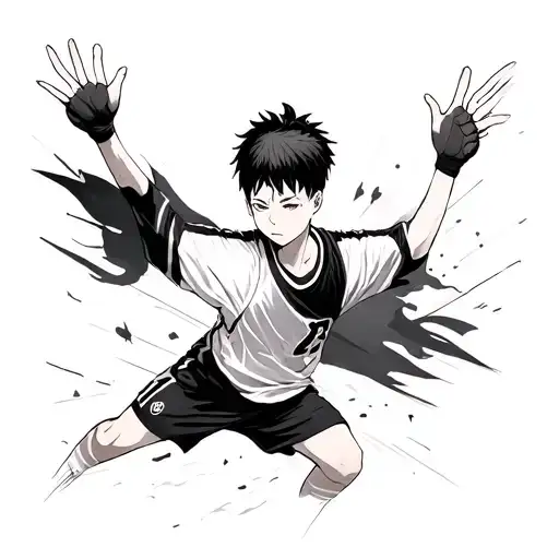 Haikyuu tattoo design idea