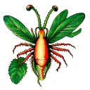 Venus fly trap tattoo design idea