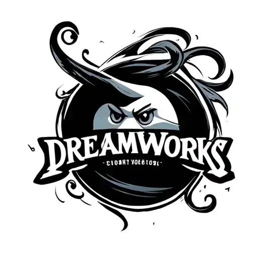 Dreamworks logo incorporated into the design tattoo design idea