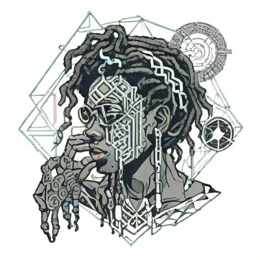 emo,depression,darkness,lonely,suicidal,sad,dark skinned male,dyed short dreads fully hiding face,teens,no tattoos,skinn tattoo design idea