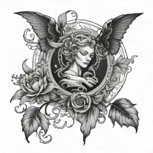 Theia symbolism tattoo design idea
