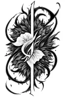 fragile ambigram tattoo tattoo design idea