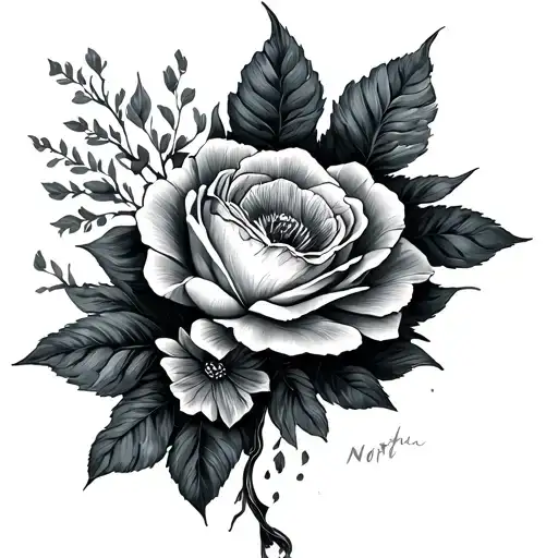 everything was beautiful and nothing hurt tattoo design idea