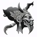 Osiris tattoo design idea