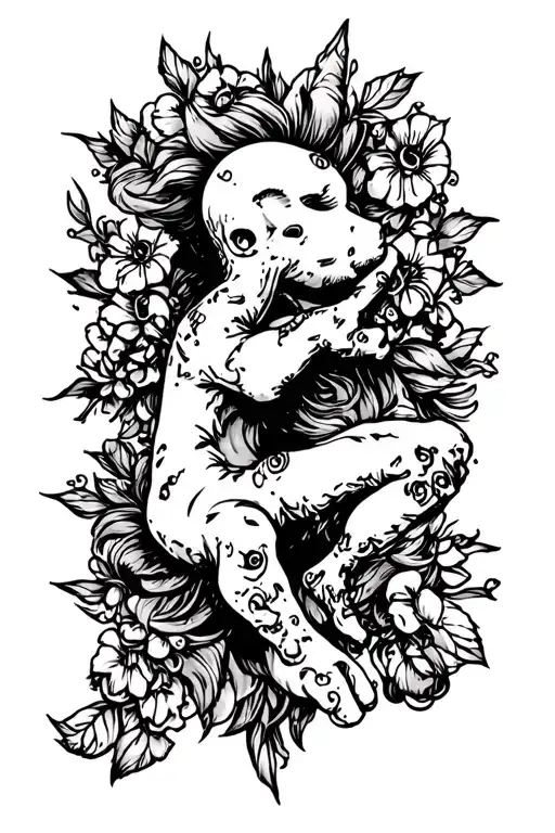 cornicello tattoo design idea