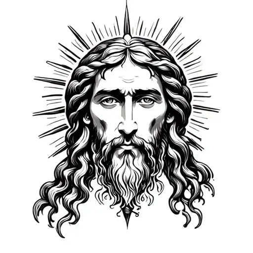 Yeshua Yahweh Abba tattoo design idea