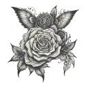 Depression tattoo design idea