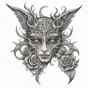 Depression tattoo design idea