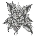 Depression tattoo design idea