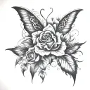 Depression tattoo design idea