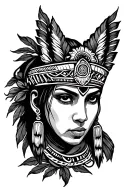 ojibwe tattoo design idea