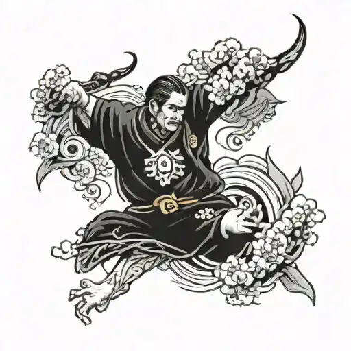 strong health power will to survive money  tattoo design idea