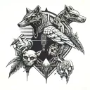 Blade Runner 2049 tattoo design idea