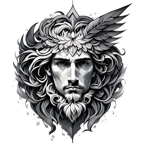 Romans 8 18 tattoo design idea