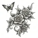 Trisha tattoo design idea