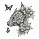 Trisha tattoo design idea