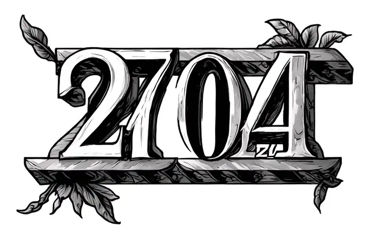 roman numerals 27 04 1980 tattoo design idea