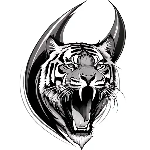 TIGER'S CLAW tattoo design idea