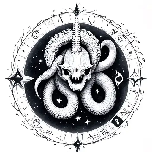Ophiuchus tattoo design idea
