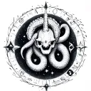 Ophiuchus tattoo design idea