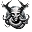 Ophiuchus tattoo design idea