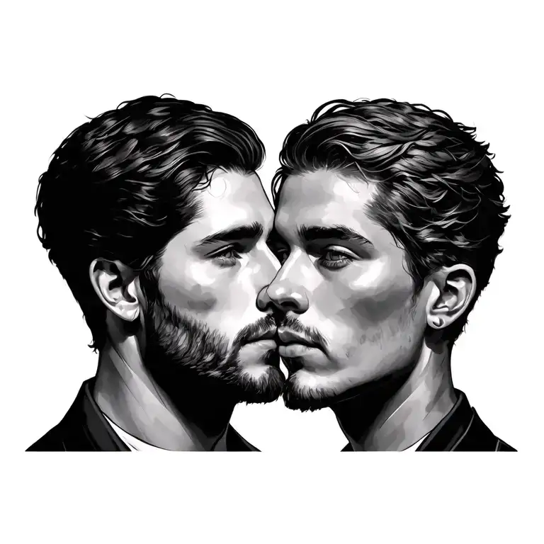 memorial for my best friend man tattoo design idea