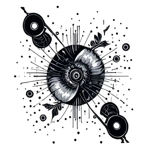 Morse Code tattoo design idea