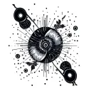 Morse Code tattoo design idea