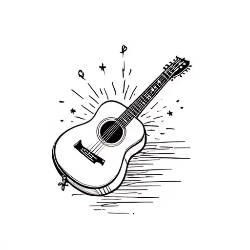 country music tattoo design idea