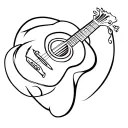 country music tattoo design idea